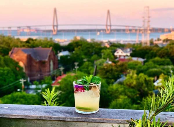 Citrus Club rooftop bar at The Dewberry Hotel
