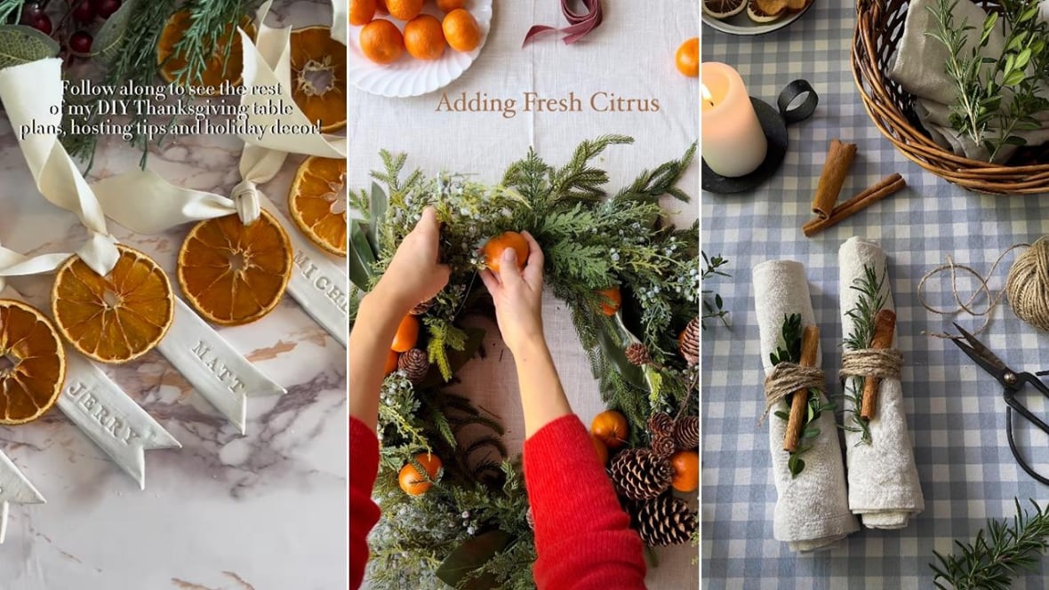 Scent of the Season: DIY Rosemary Citrus Wreath...