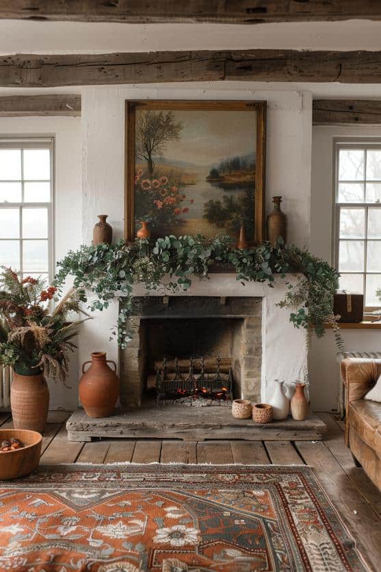 Autumn's Golden Touch: Living Room Decorating Id...