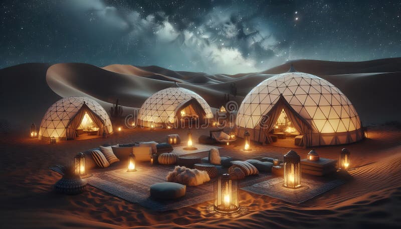 # Luxury Under the Stars: Glamping and Stargazing...