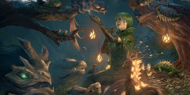 A close-up of a character sheet with various stats and skills, representing the deep character customization and progression systems in CRPGs.