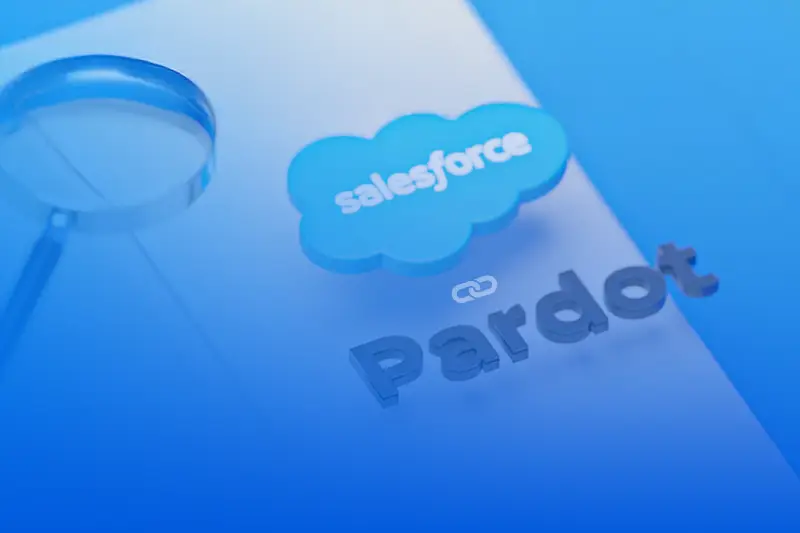 A diagram of the automated lead nurturing workflow using Prompt Marketer's n8n integration, showing the sequence of actions from webinar attendance to sales rep notification.