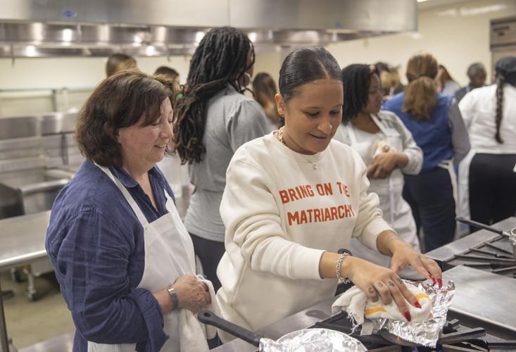 A statue in Bonaventure Cemetery bathed in soft morning light
