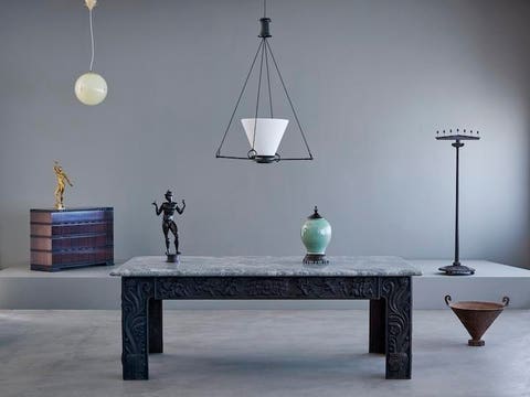 Exterior of Ett Hem bathed in the soft Stockholm light