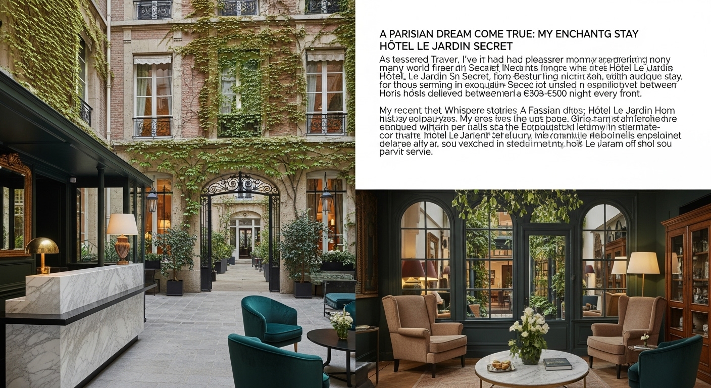 ## Parisian Perfection: A Stay at the Hotel du Jar...