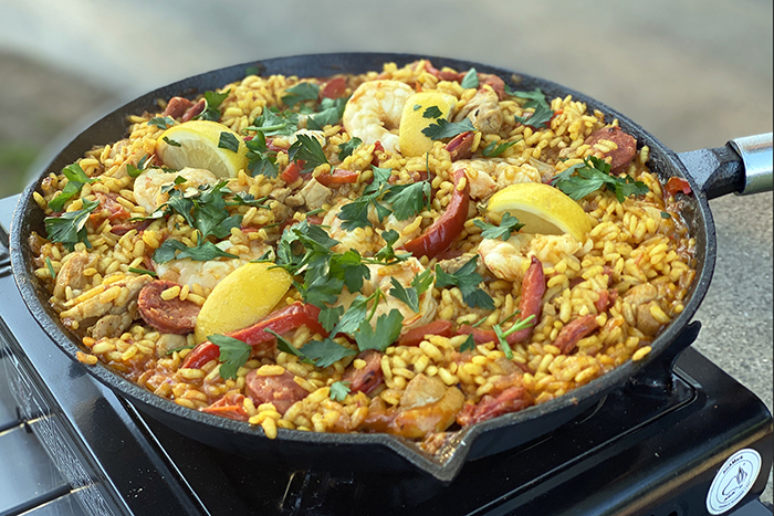 Campfire Paella