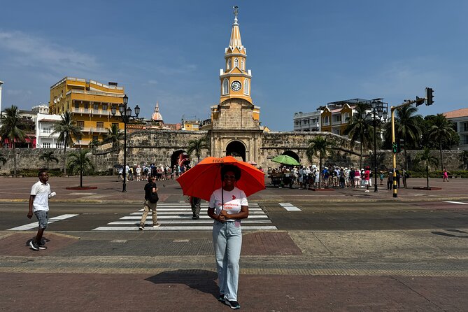 Colorful buildings of Cartagena