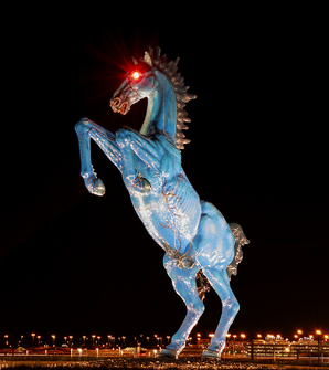 ## Blucifer Unveiled: Decoding the Blue Mustang of...