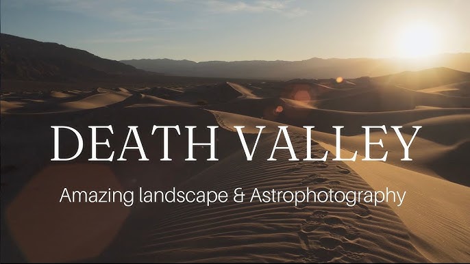 Long-exposure shots of the Milky Way over Zabriskie Point