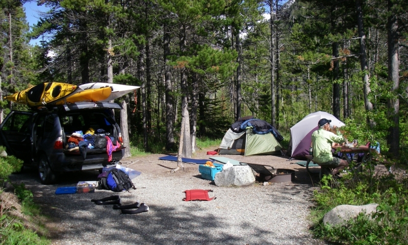 # Many Glacier Campground: Conquering Glacier on a...