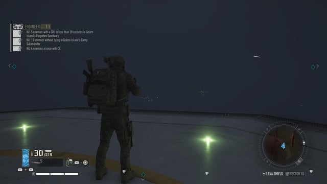 Screenshot of a military patrol, engaging in urban environment roleplay on the rp_downtown_v4c_military map.