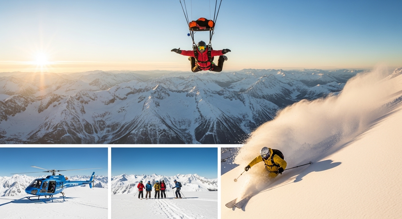 # Chasing the Adrenaline Rush: Extreme Winter Spor...