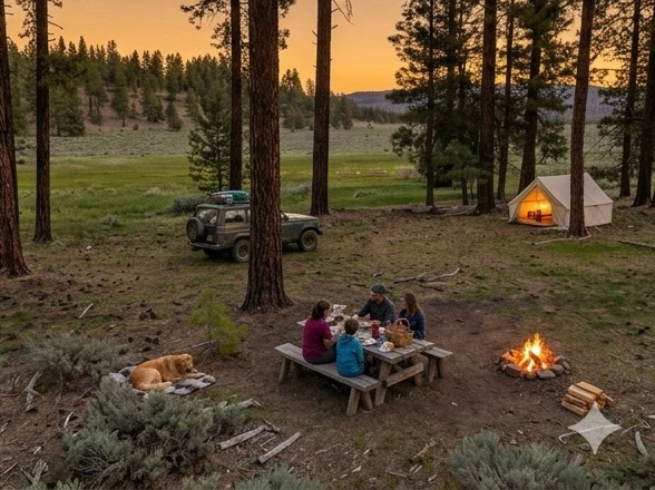 Emily taking a picture of 