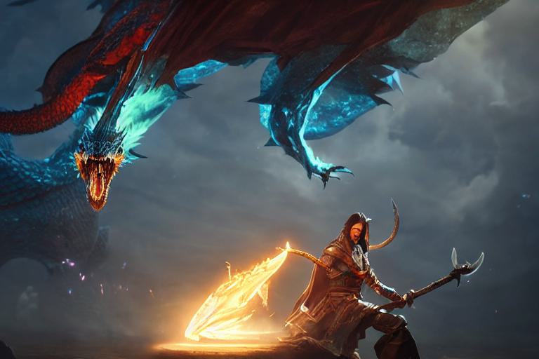 An AI-generated image created using 