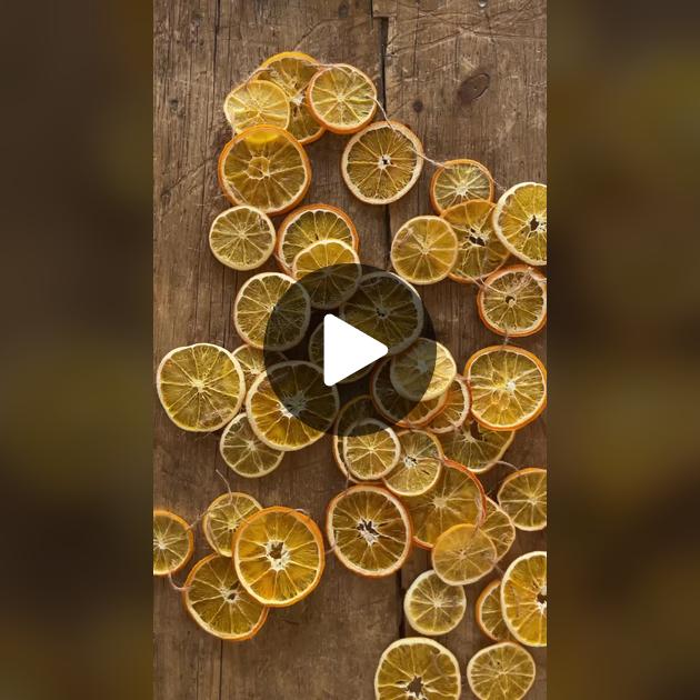 Brighten the Solstice: A DIY Citrus Garland for...