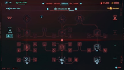 In-game screenshot of the Paladin, traversing the Shadow-Cursed Lands, showing the effects of volumetric fog and reduced shadow quality. The scene has a sense of foreboding with wisps of shadow clinging to the ground.