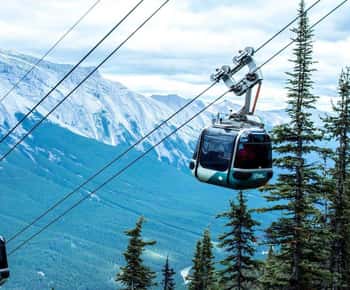 image of Banff Gondola ride in Banff National Park