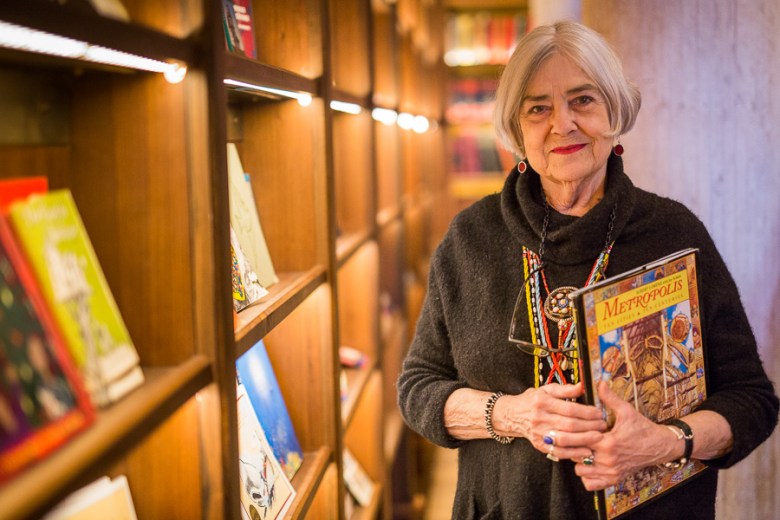 The Hotel Emma Library with books