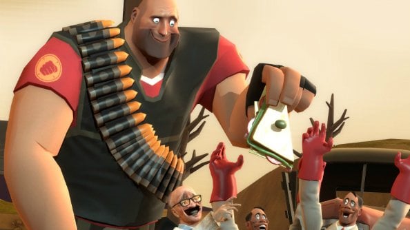 A split-screen view. On the left, a hand-drawn concept art for a Garry's Mod character is displayed, showing the initial design and inspiration. On the right, the same character has been brought to life as a fully-rendered 3D model within Garry's Mod, showcasing the transformation from concept to reality. AI has helped generate the 3D model.