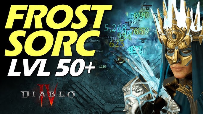 Sorcerer casting Ice Shards in Nostrava Deepwood Nightmare Dungeon