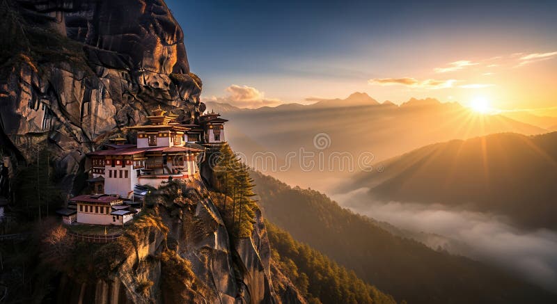 Close-up of a masked dancer during the Tsechu festival, showcasing the intricate details of the costume and the intensity of the performance.