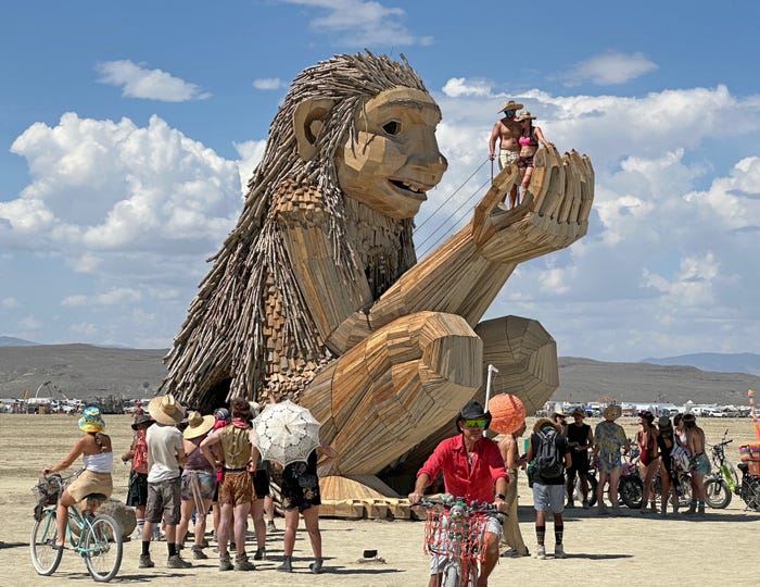 Burning Man Art Installation
