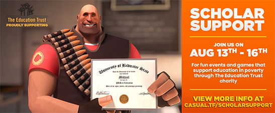 The Team Fortress 2 logo faded and worn, yet still recognizable, representing the game's enduring legacy and the community's unwavering hope.