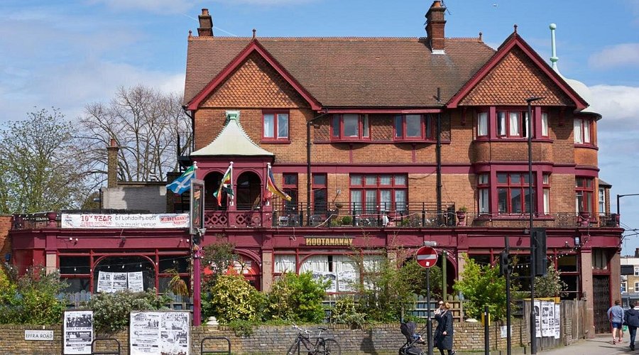 The vibrant mural in the common room made it the perfect spot to grab a coffee...