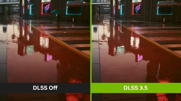 Cyberpunk screenshot of Ray tracing