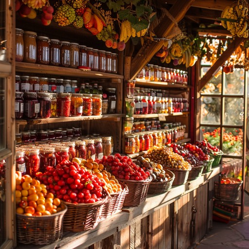 Bountiful harvest display