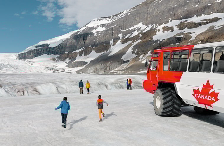 The Athabasca Glacier