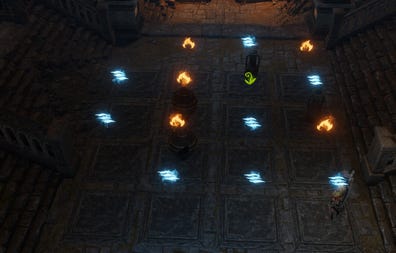 Baldur's Gate 3 in-game action