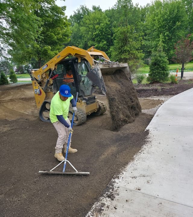Landscape grading
