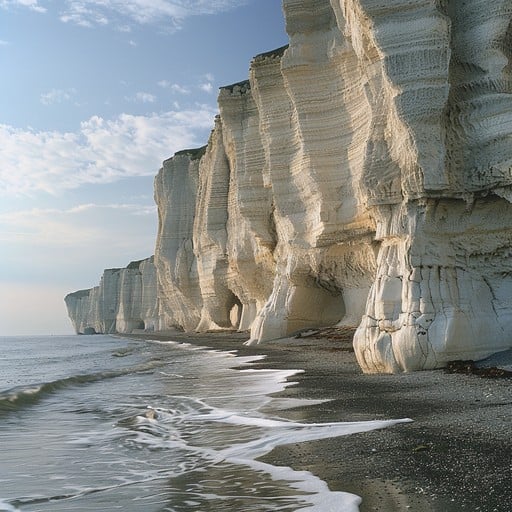 Serene Cliff Beach