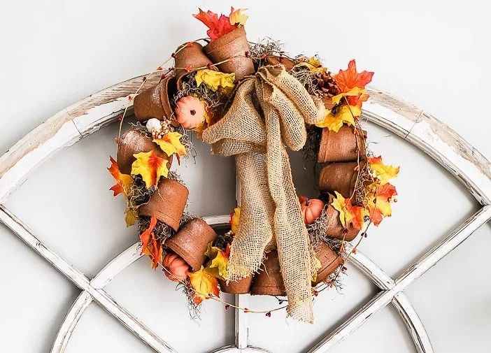 Dried Hydrangea Wreath