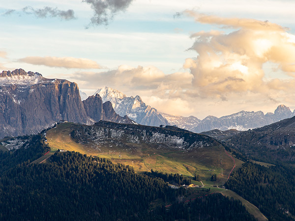 Dolomites Alpenglow