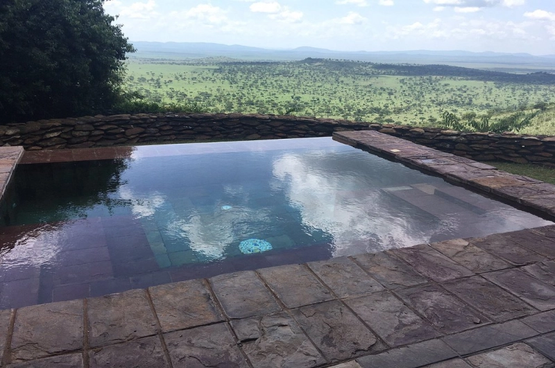 Singita Sasakwa Lodge at Sunset
