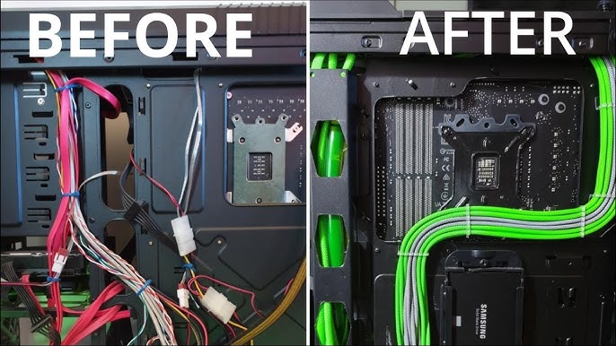 A clean, modern PC case with excellent airflow design, showcasing mesh front panel and tempered glass side panel.