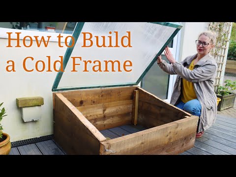 Various ways that cold frames are being constructed.