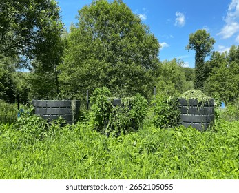 a modular compost bin stackable black 260nw 2652105055