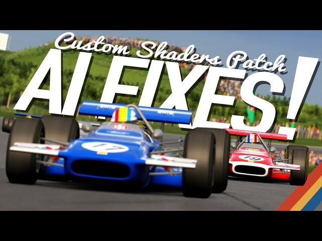 Excerpt of an Assetto Corsa log file showing a common error message related to a shader issue. Highlight the relevant error message with a red box.