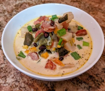 Harvest Gold: Crockpot Corn Chowder with Smoked...