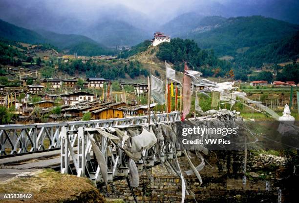 Prayer flags in Bhutan