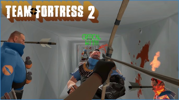 Pyro in-game using Flamethrower