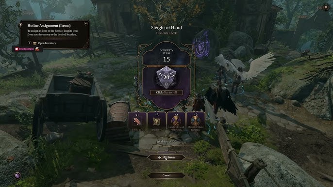 A screenshot of an optimized UI configuration with a popular mod (