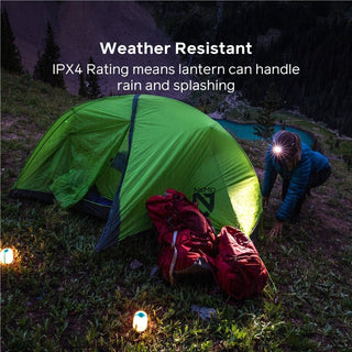 David and Maria enjoying craft beer at their Upper Pines campsite