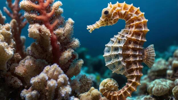 Close-up of coral bleaching near the villa structure, highlighting the potential negative impacts of the development on the surrounding marine ecosystem.
