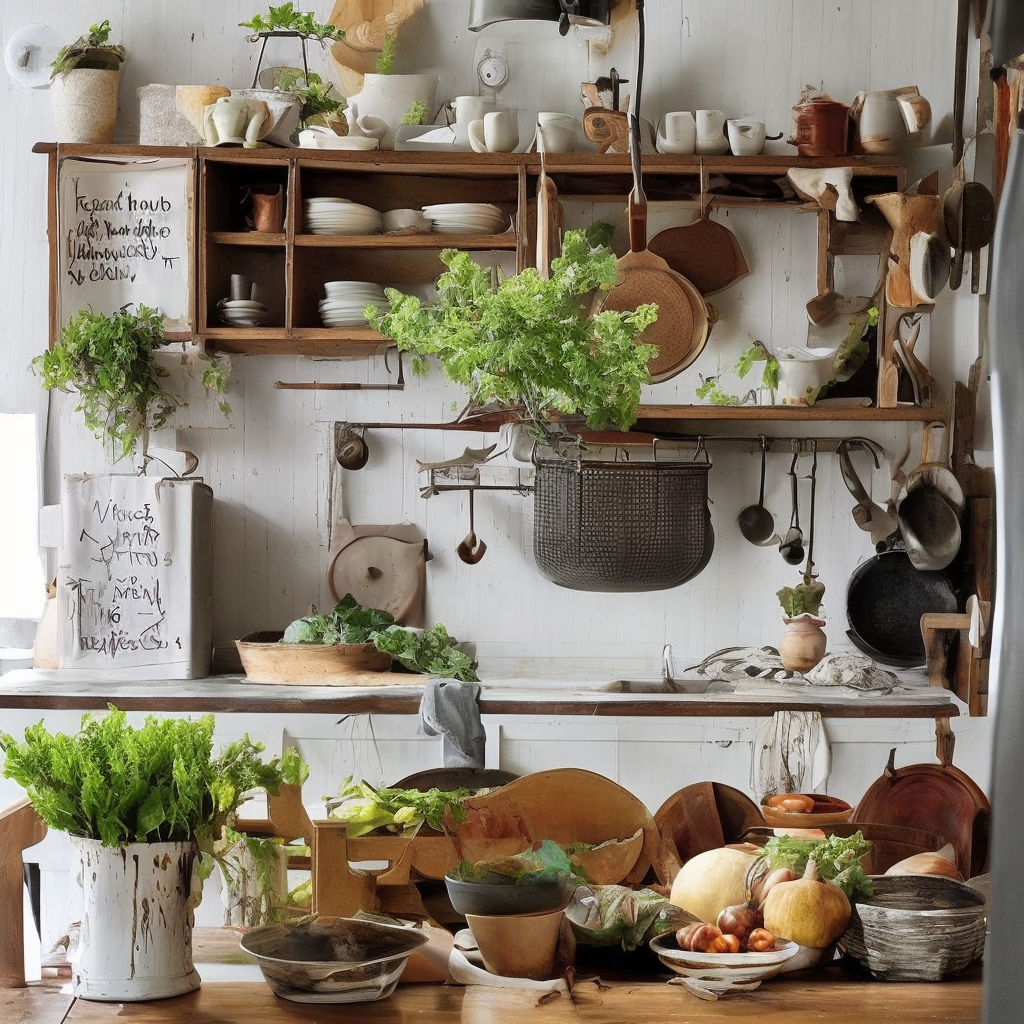 Farmhouse Charm on a Dime: Decorating Your Kitc...