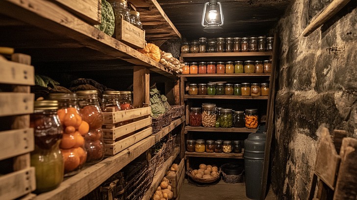 Traditional food storage