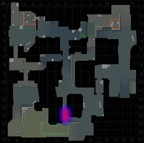 A screenshot of de_cache, highlighting its balanced design and intuitive layout.